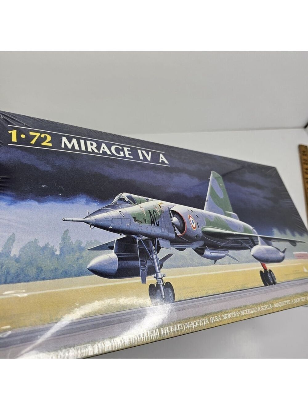 Heller 1:72 Mirage IV A Model Kit 80351 Sealed NOS French Strategic Bomber 86 Pc